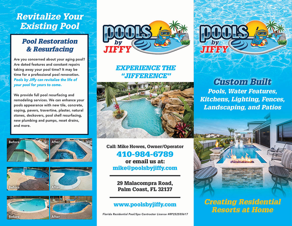 Pools by Jiffy brochure