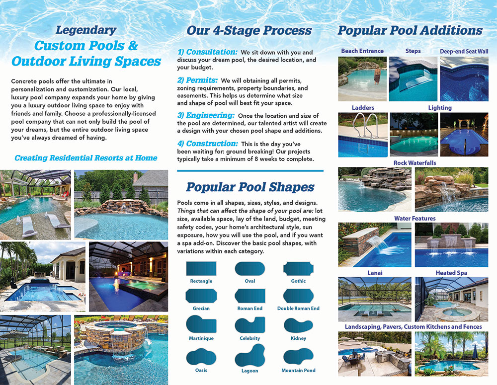 Pools by Jiffy brochure